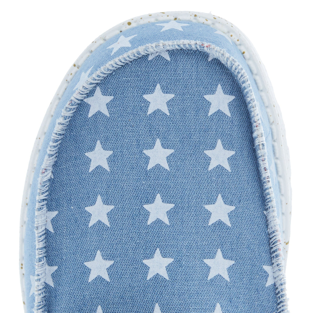 Hey Dude Men's Wally Americana Denim Star Casual Shoe