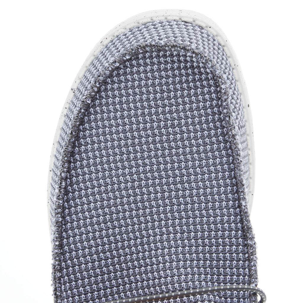 Hey Dude Mens Grey Wally Sport Mesh Casual