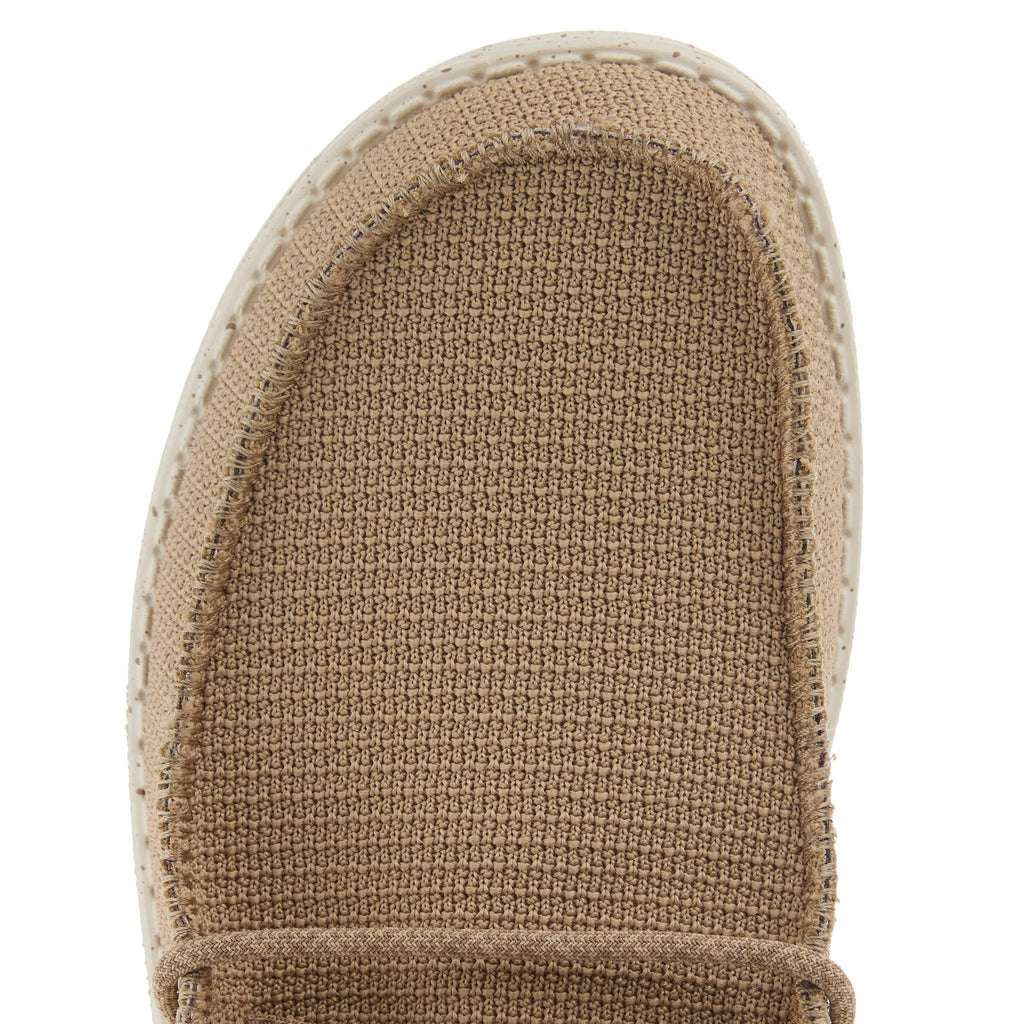 Hey Dude Mens Wally Sport Mesh Tan Causal Shoe