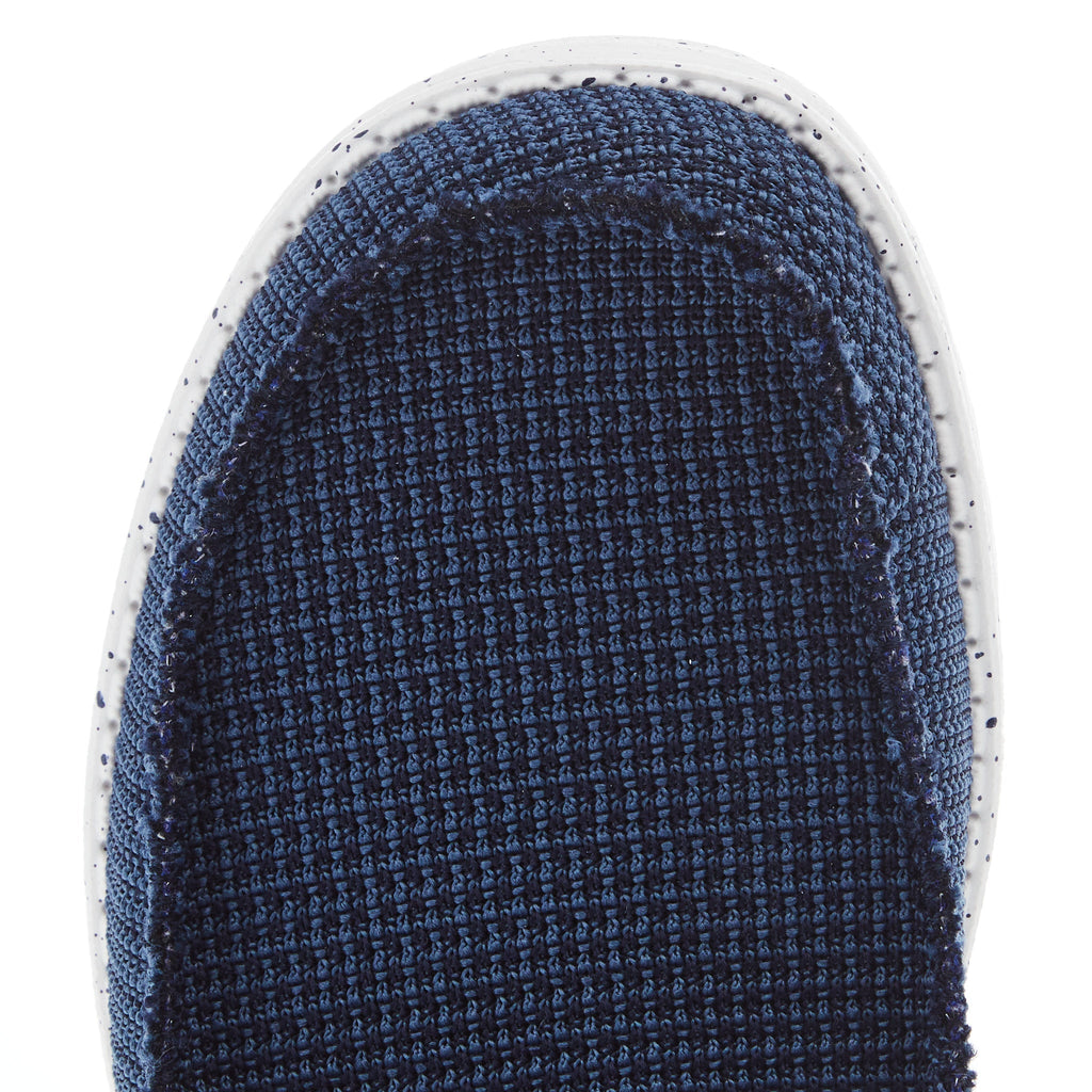 Hey Dude Mens Navy Wally Sport Mesh Casual