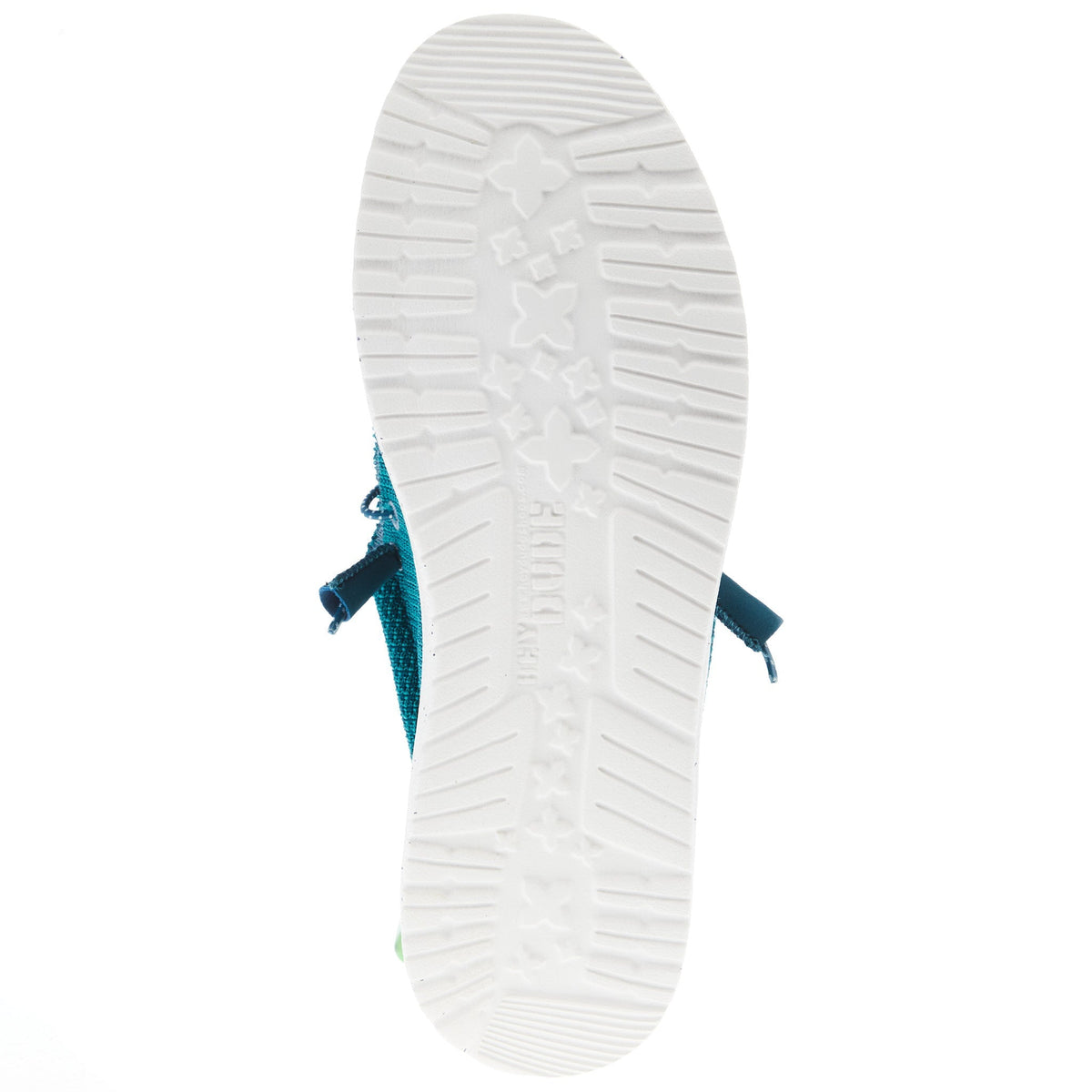 Hey Dude Mens Teal Wally Sport Casual