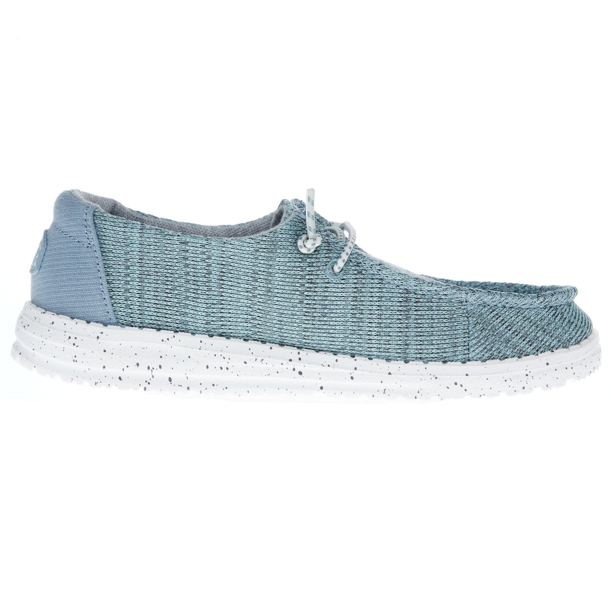 Hey Dude Youth Wendy Sport Mesh Light Blue Casual Shoe
