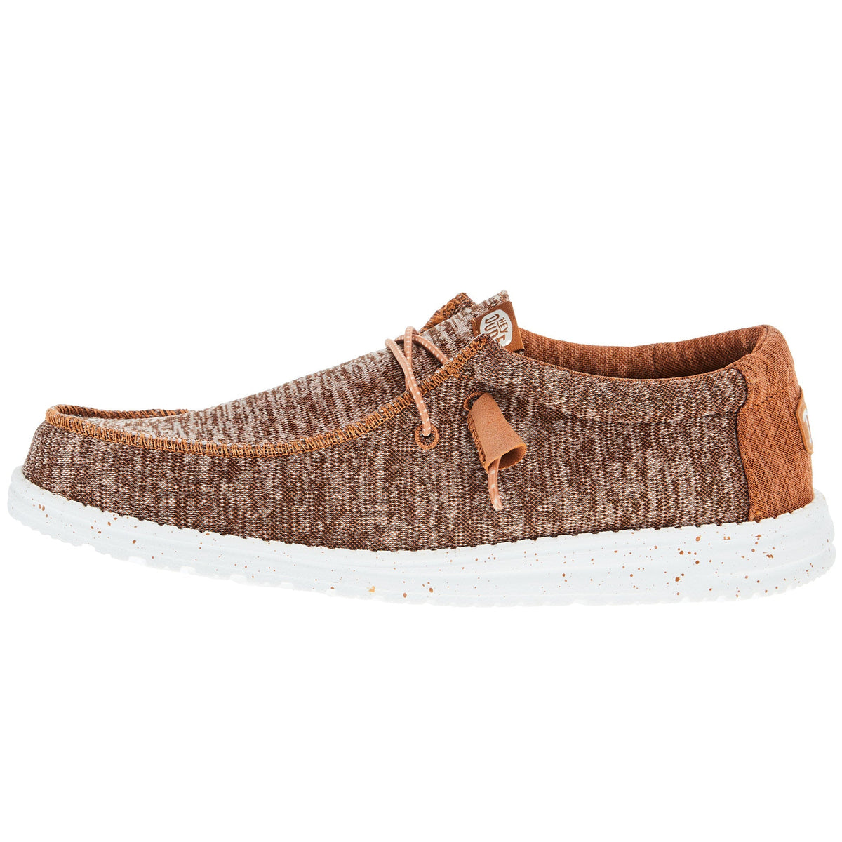 Hey Dude Mens Brown Wally Sport Knit Casual