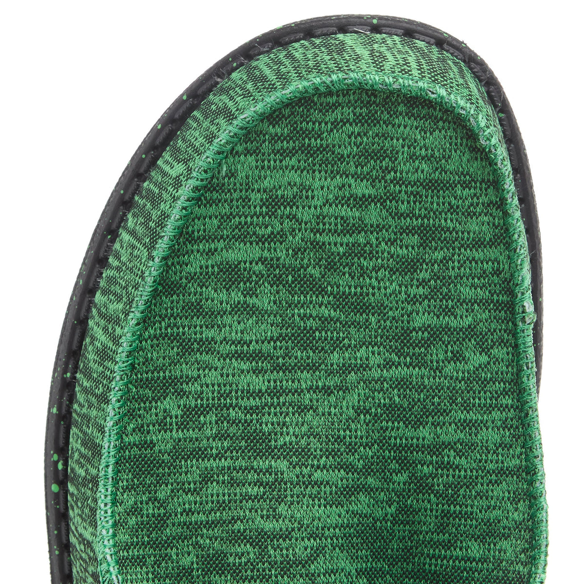 Hey Dude Men`s Green Wally Sport Knit Casual Shoe
