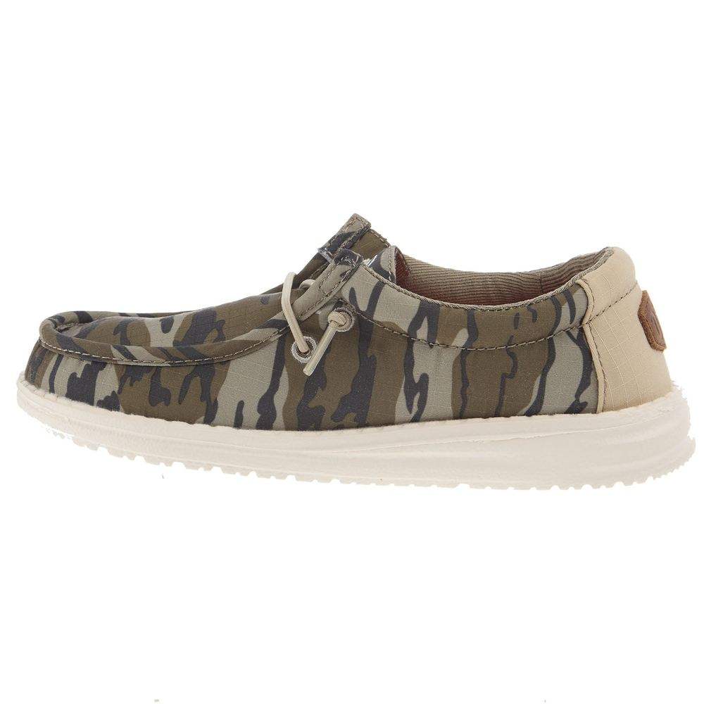 Hey Dude Youth Wally Mossy Oak Original Bottomland