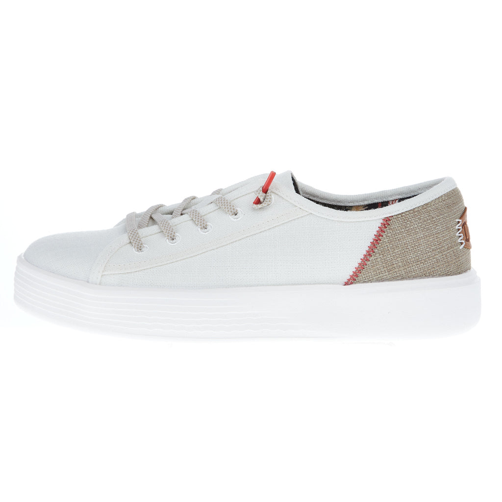 Hey Dude Women's Cody Craft Linen White Casual