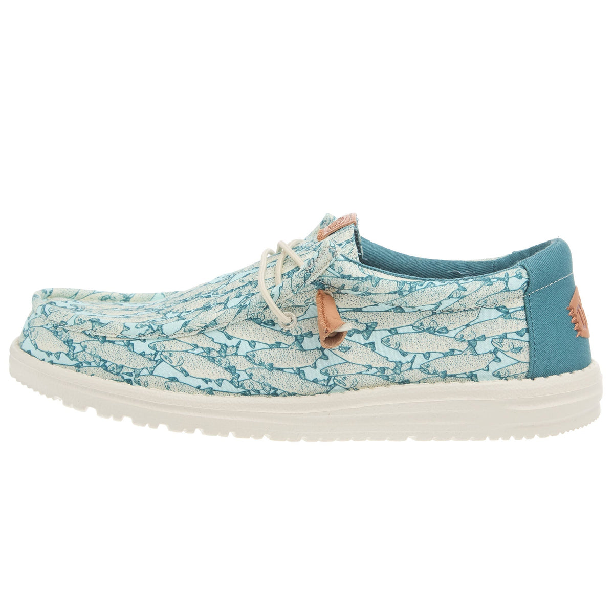 Hey Dude Men's Wally Fish Camo Casual Shoe