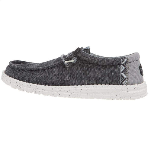 Hey Dude Men's Wally Coastline Black Casual Shoe