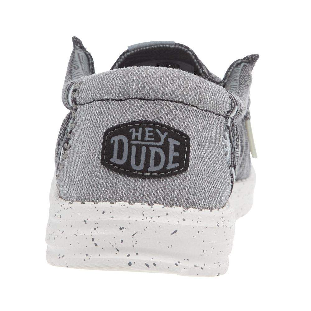Hey Dude Men's Wally Coastline Black Casual Shoe