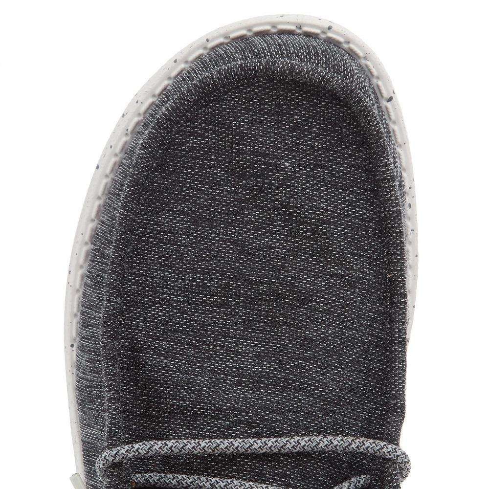 Hey Dude Men's Wally Coastline Black Casual Shoe