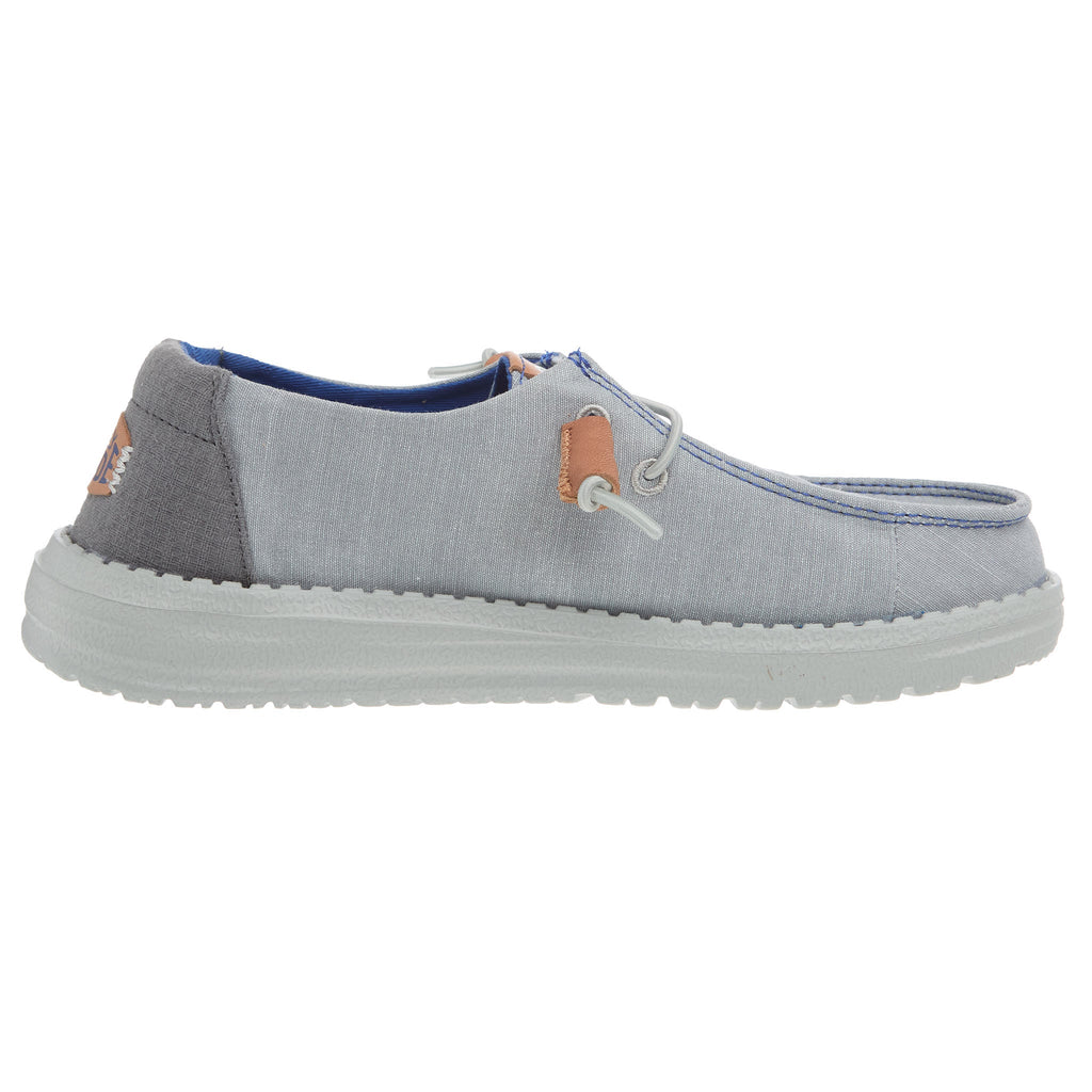 Hey Dude Women's Wendy Chambray Boho Grey Casual