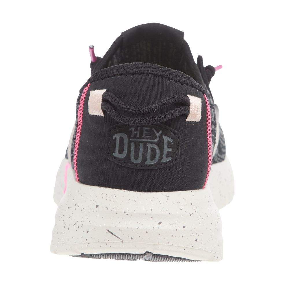 Hey Dude Women's Sirocco W Sport Stripe Black Casual