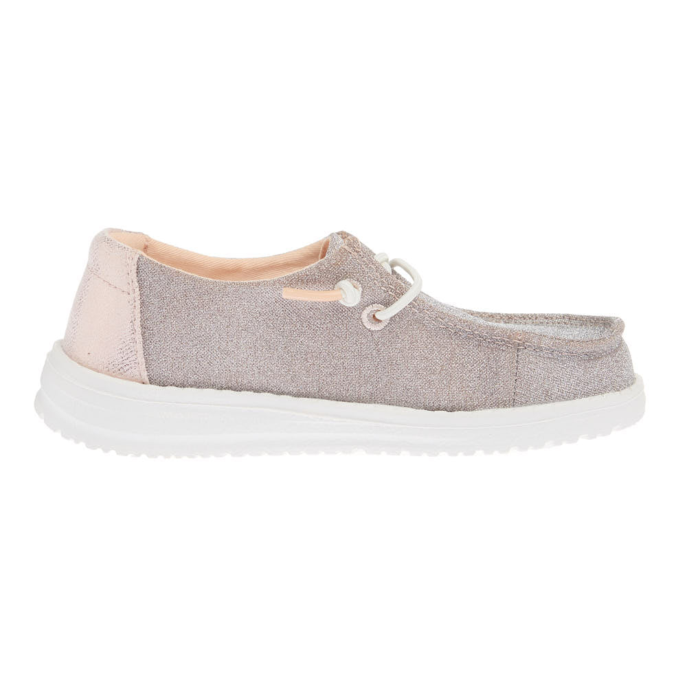 Hey Dude Youth Wendy Rose Gold Metallic Sparkle