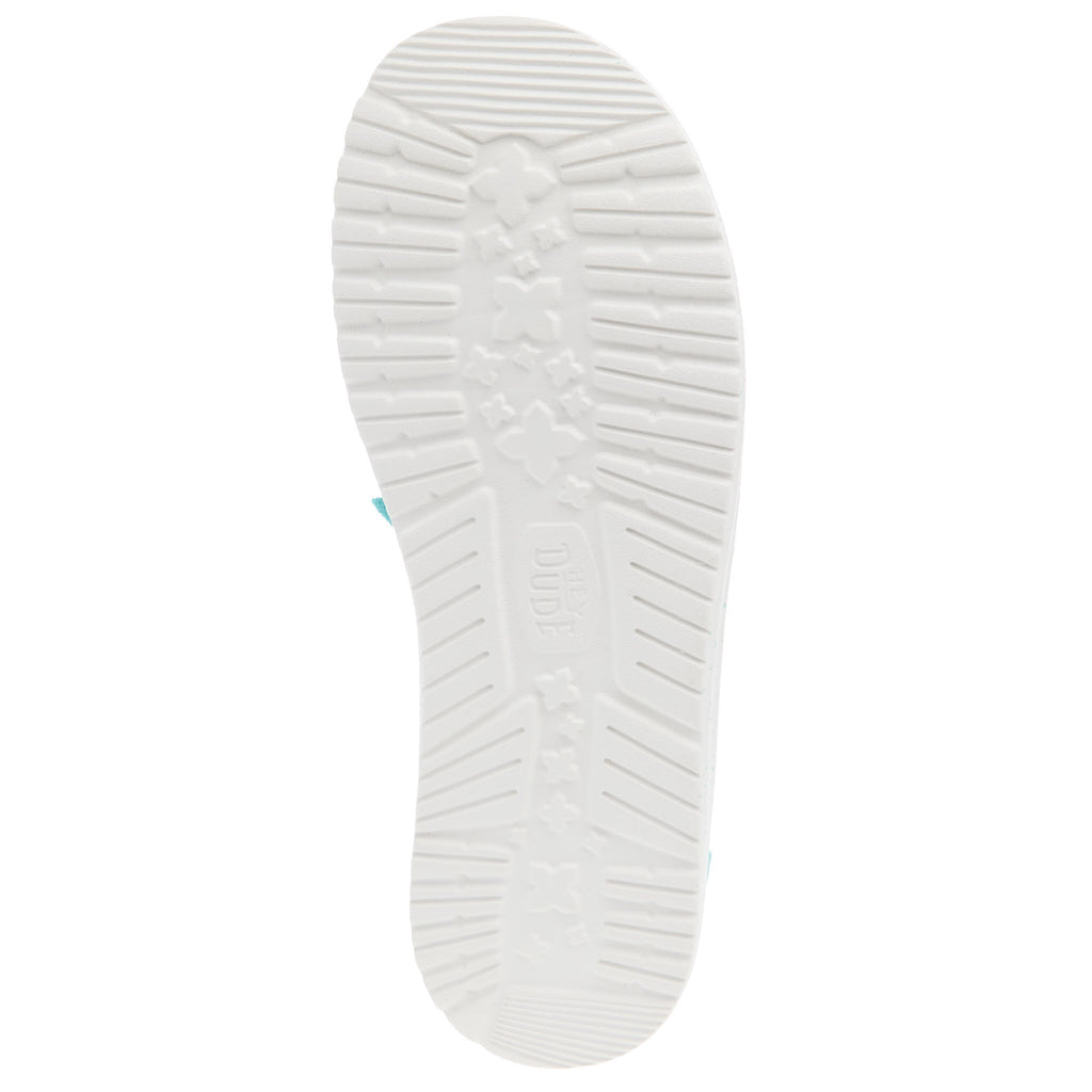 Hey Dude Women's Wendy Canvas Turquoise Casual