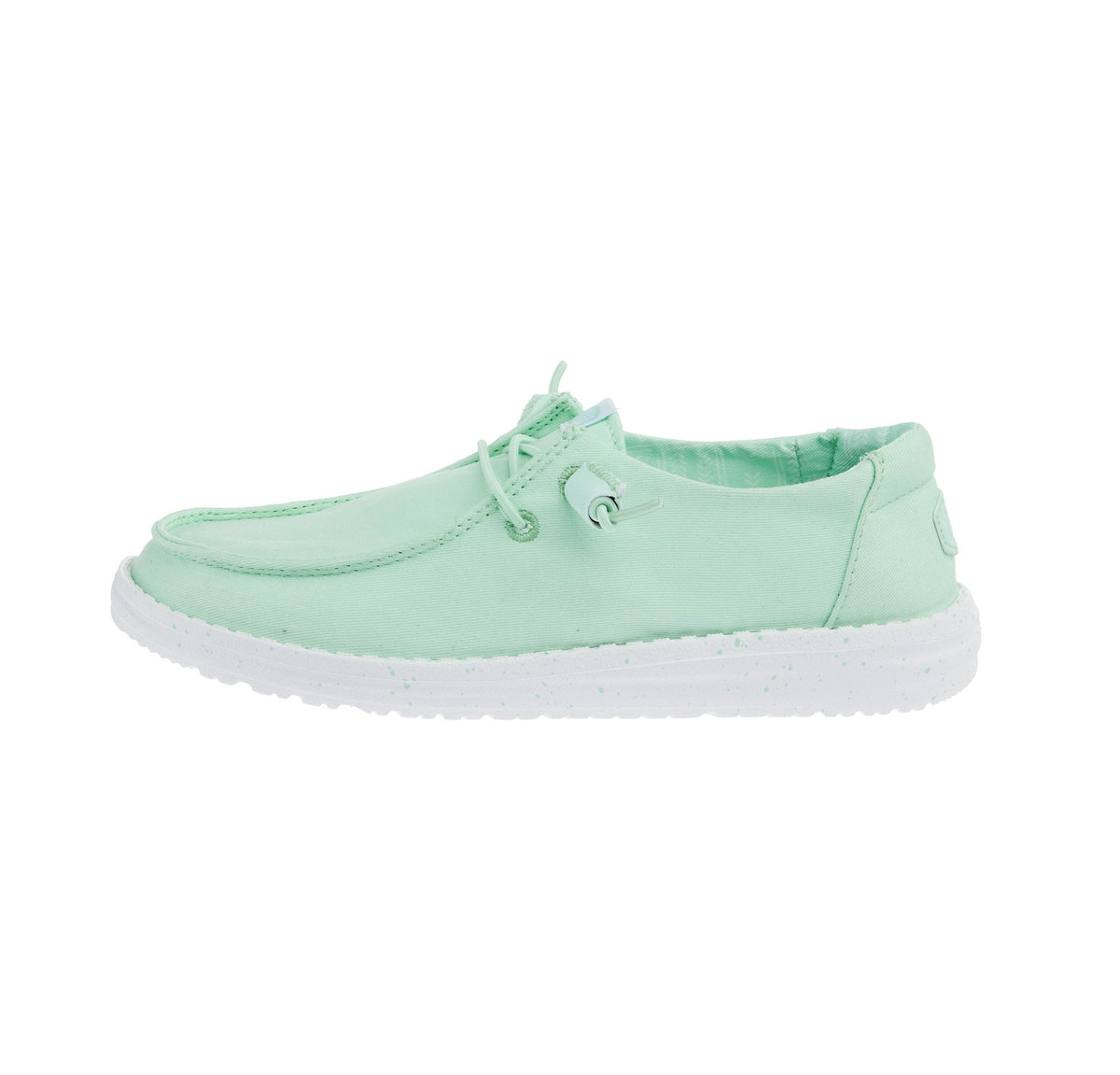 Hey Dude Women`s Bay Blue Wendy Stretch Canvas Casual