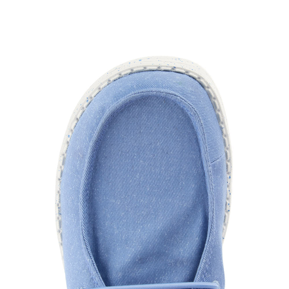 Hey Dude Women's Wendy Stretch Canvas Hydrangea Blue Casual