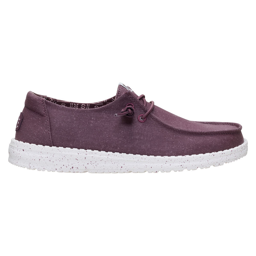 Hey Dude Women's Wendy Stretch Canvas Huckleberry Casual