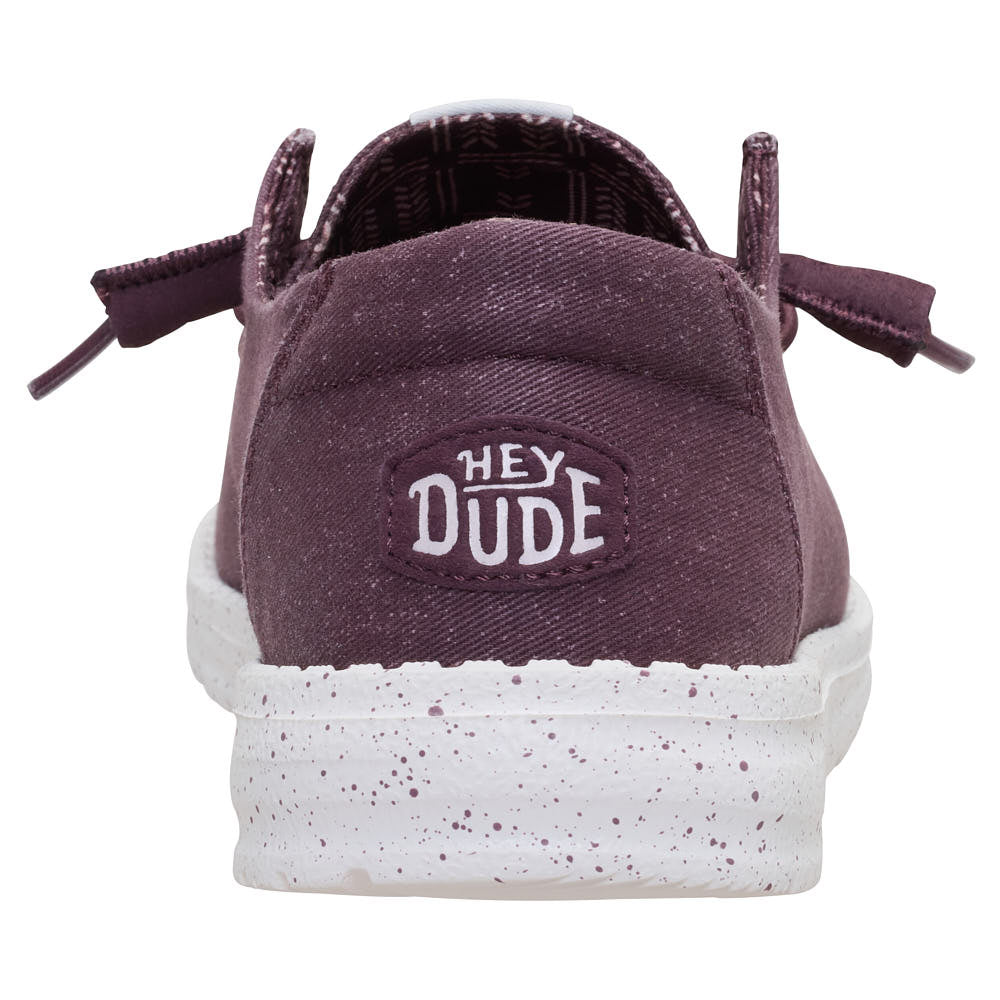 Hey Dude Women's Wendy Stretch Canvas Huckleberry Casual