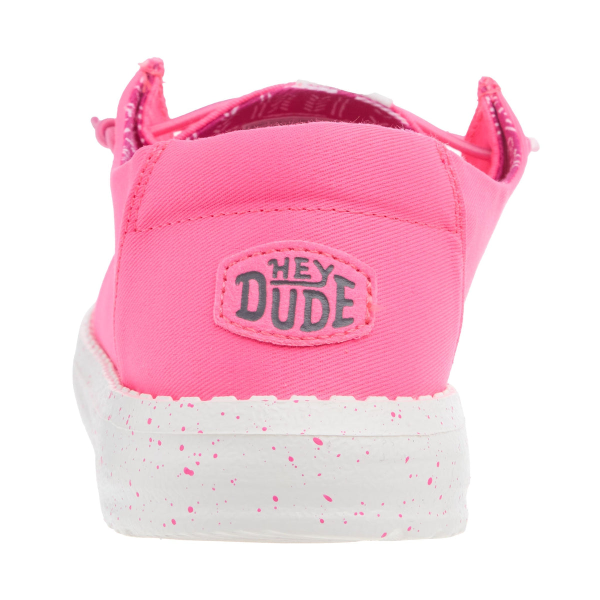 Hey Dude Women's Wendy Canvas Neon Pink Casual