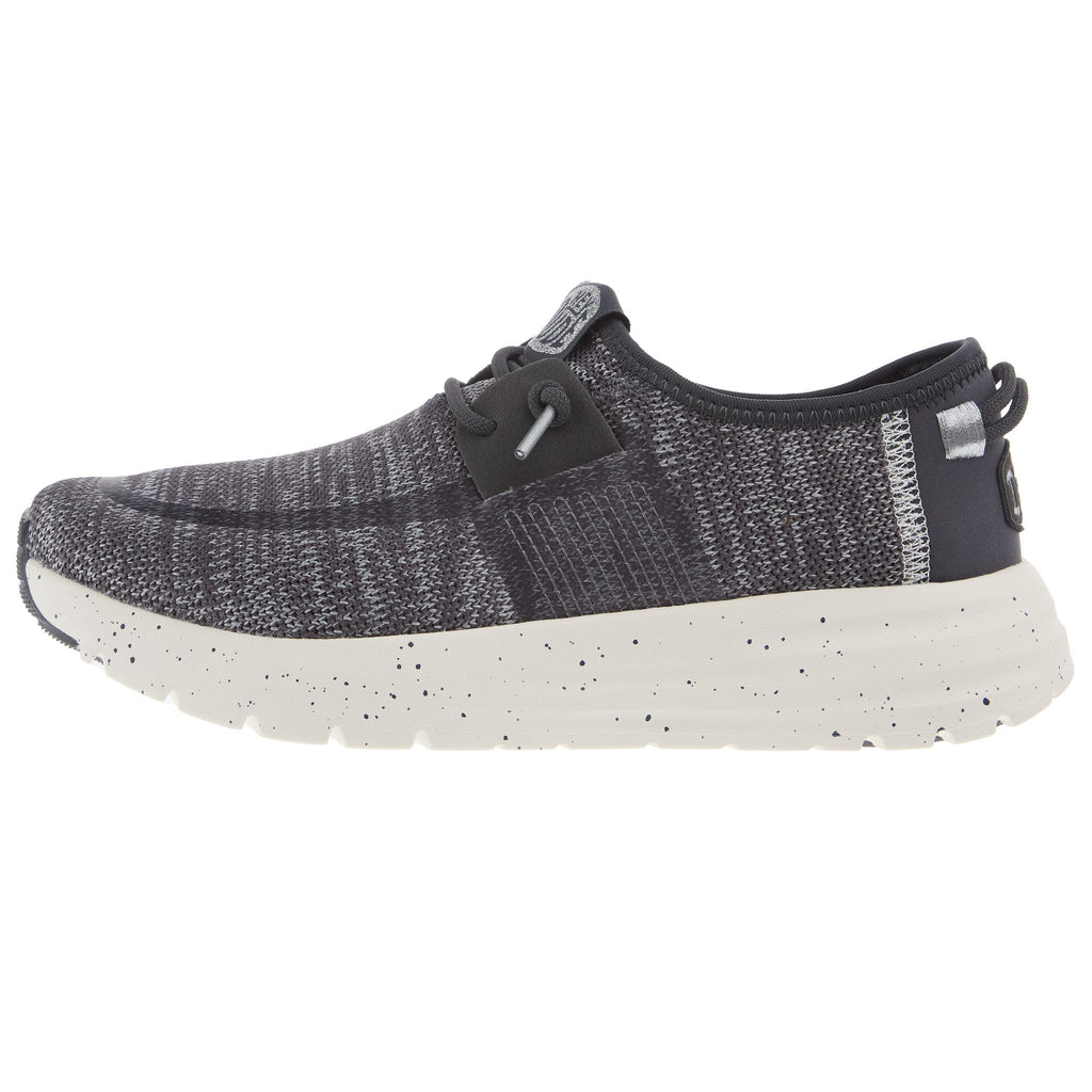 Hey Dude Womens Sirocco W Speckle Charcoal Casual
