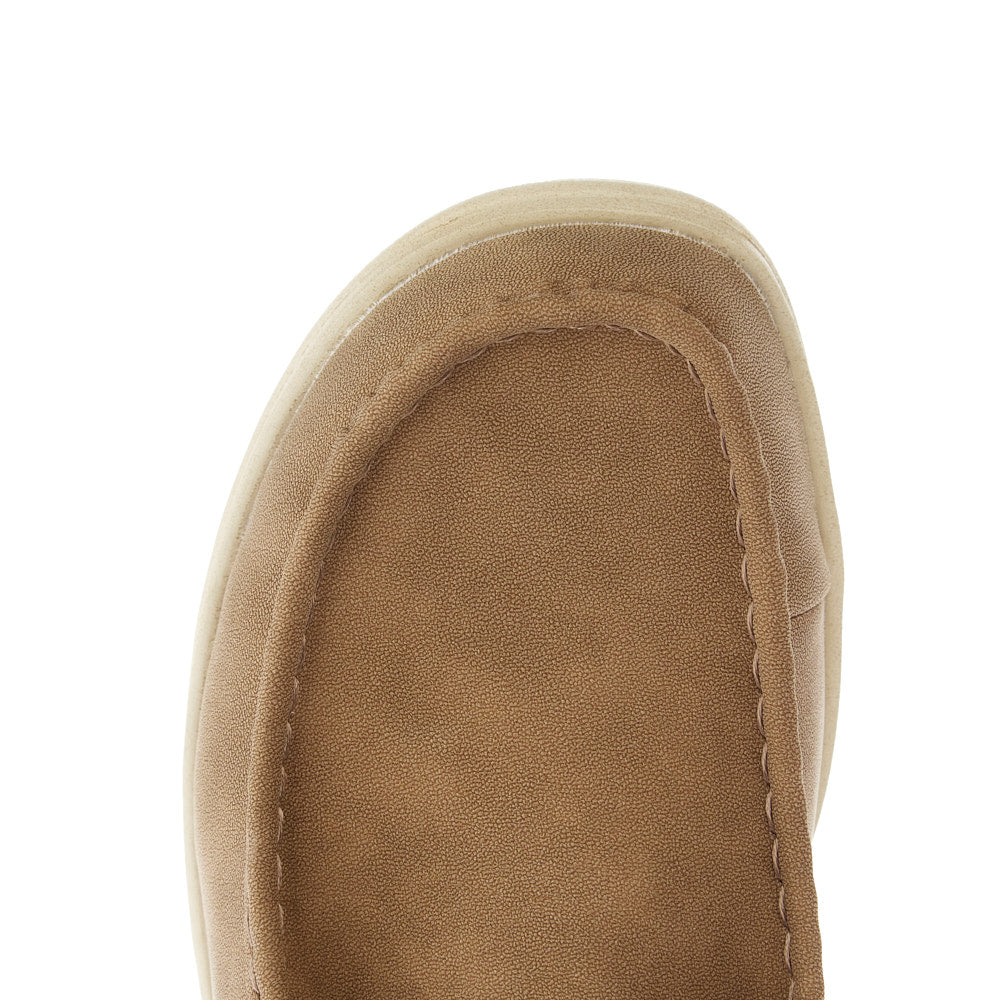 Hey Dude Men's Paul Leather Nut Casual