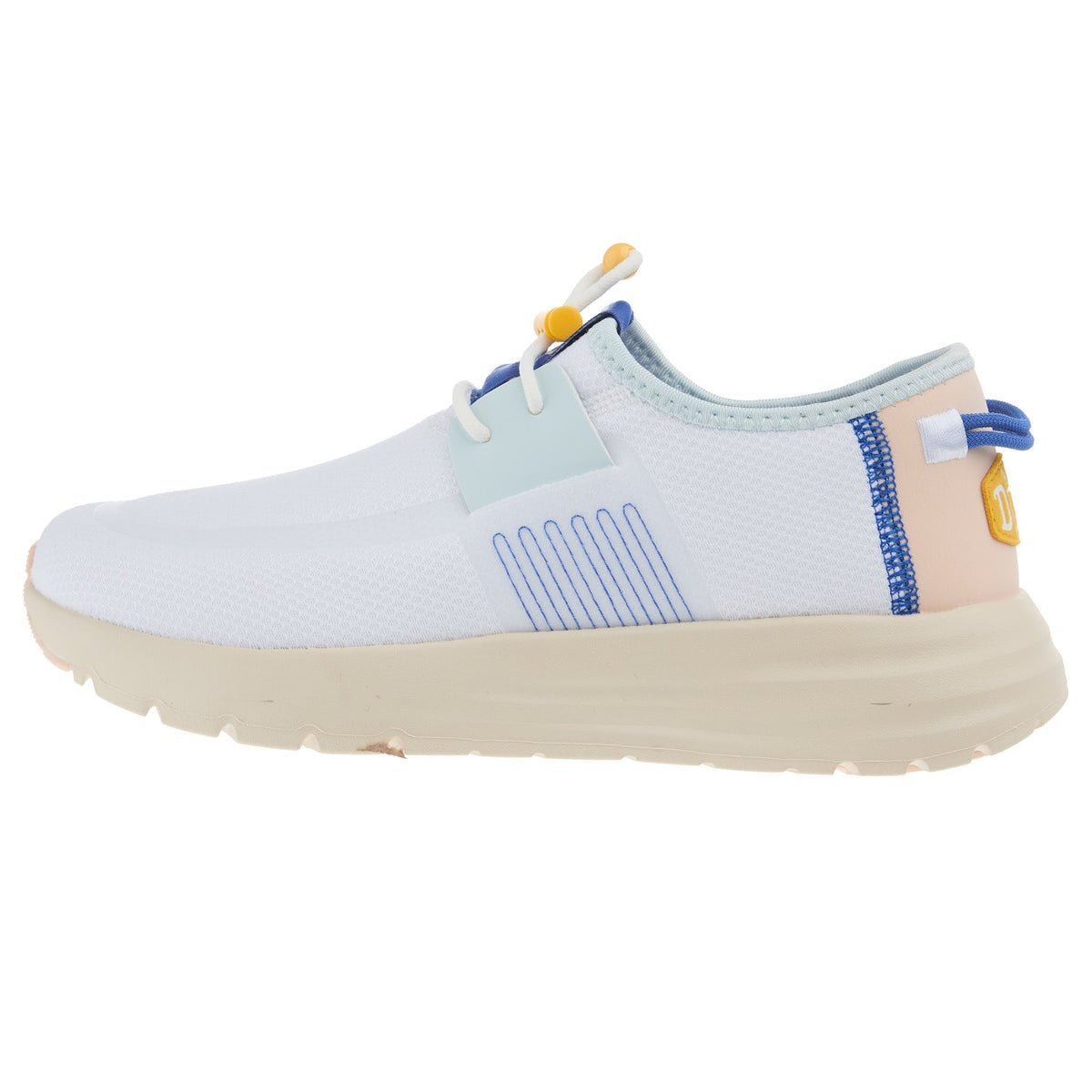 Hey Dude Womens Sirocco W Colorblock White Casual