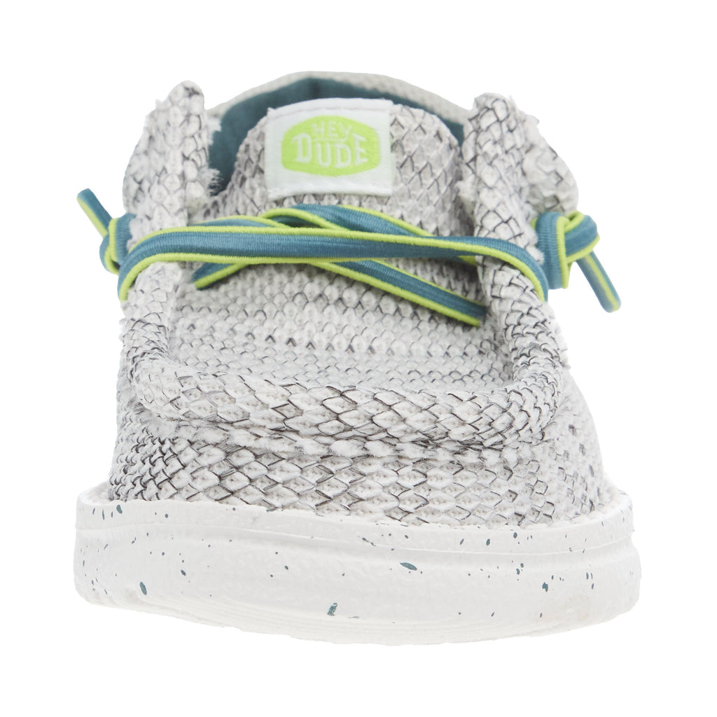 Hey Dude Wally Toddler Heathered Mesh White