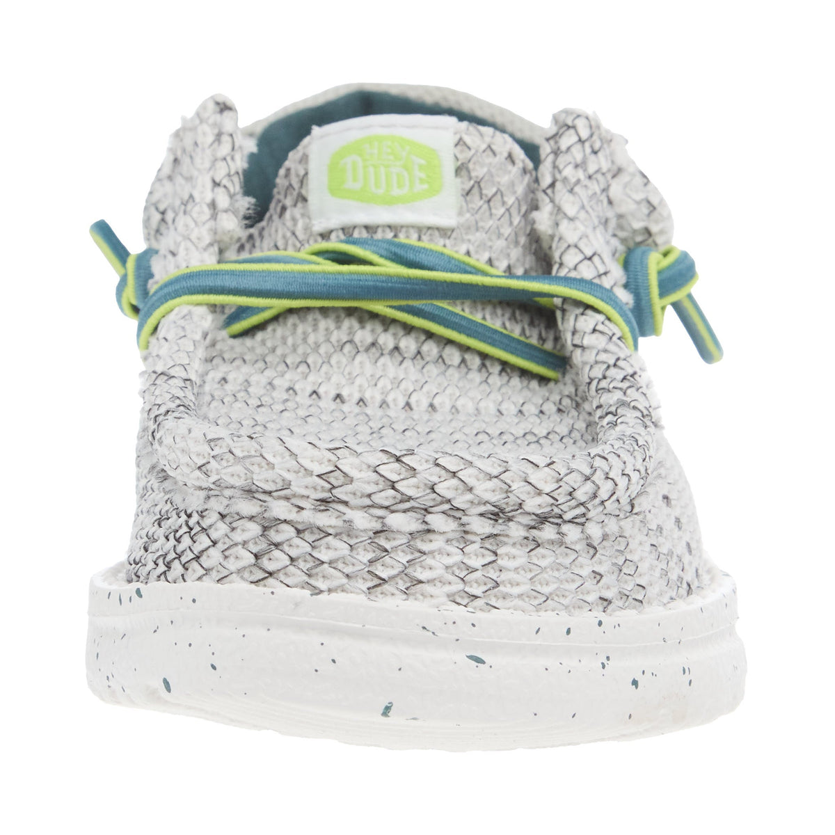Hey Dude Wally Toddler Heathered Mesh White