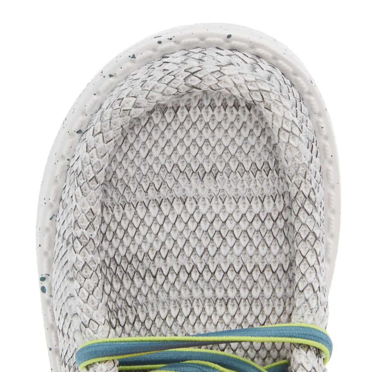 Hey Dude Wally Toddler Heathered Mesh White