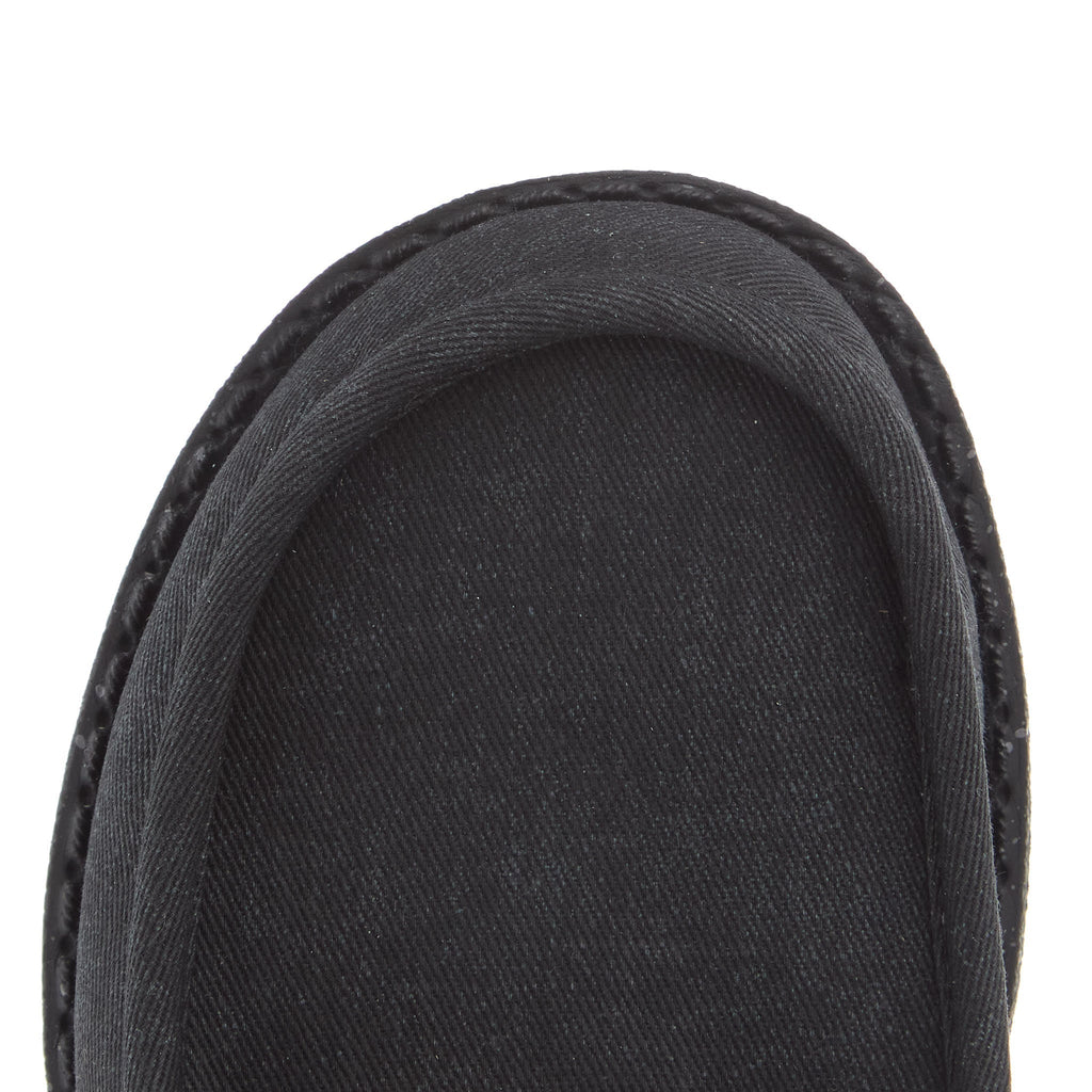 Hey Dude Wally Youth Canvas Black On Black