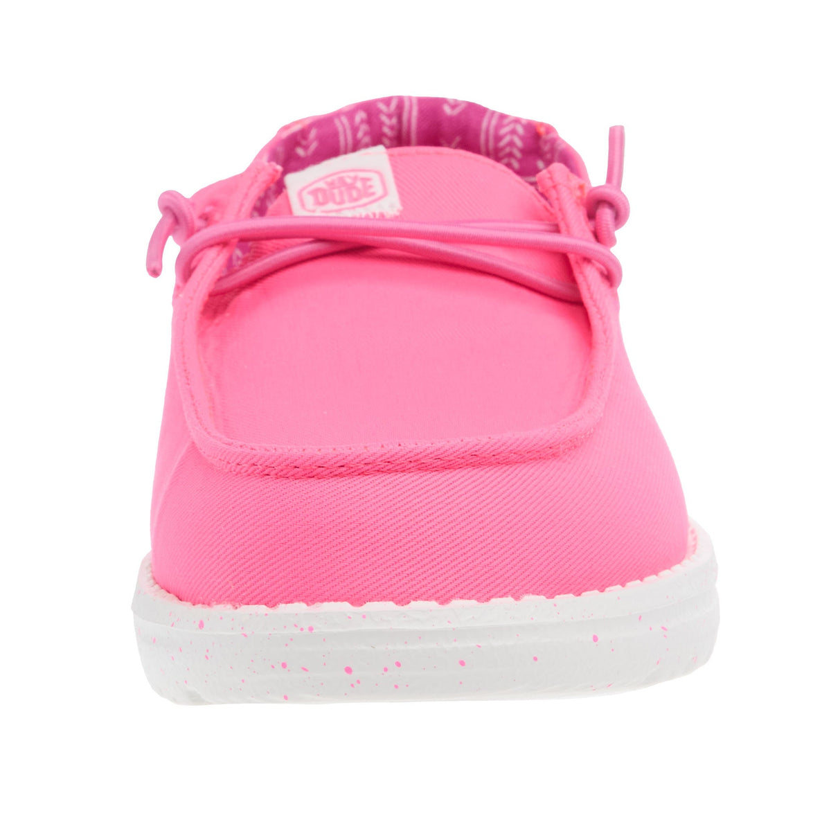 Hey Dude Youth Wendy Pink Canvas