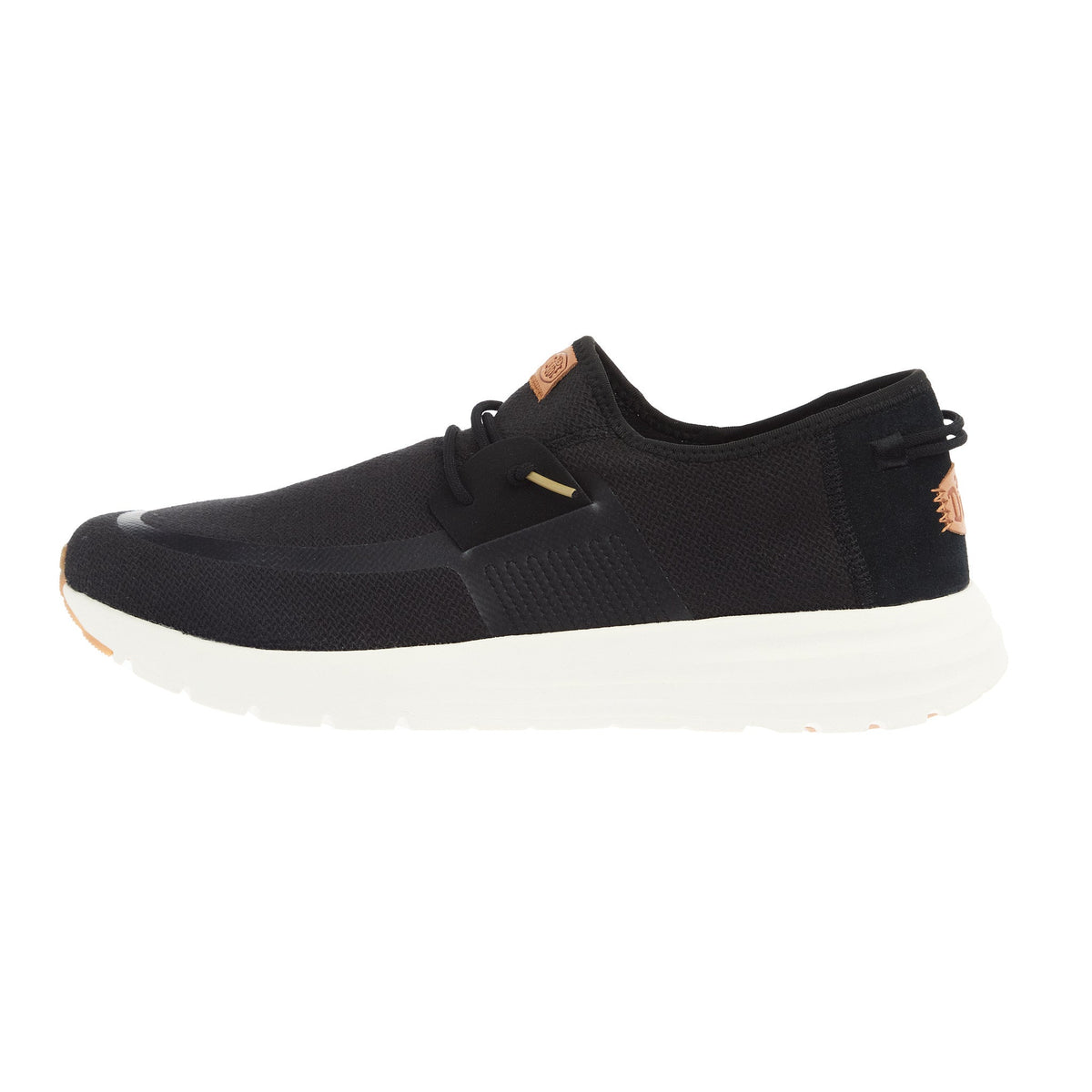Hey Dude Mens Sirocco Black Casual Shoe