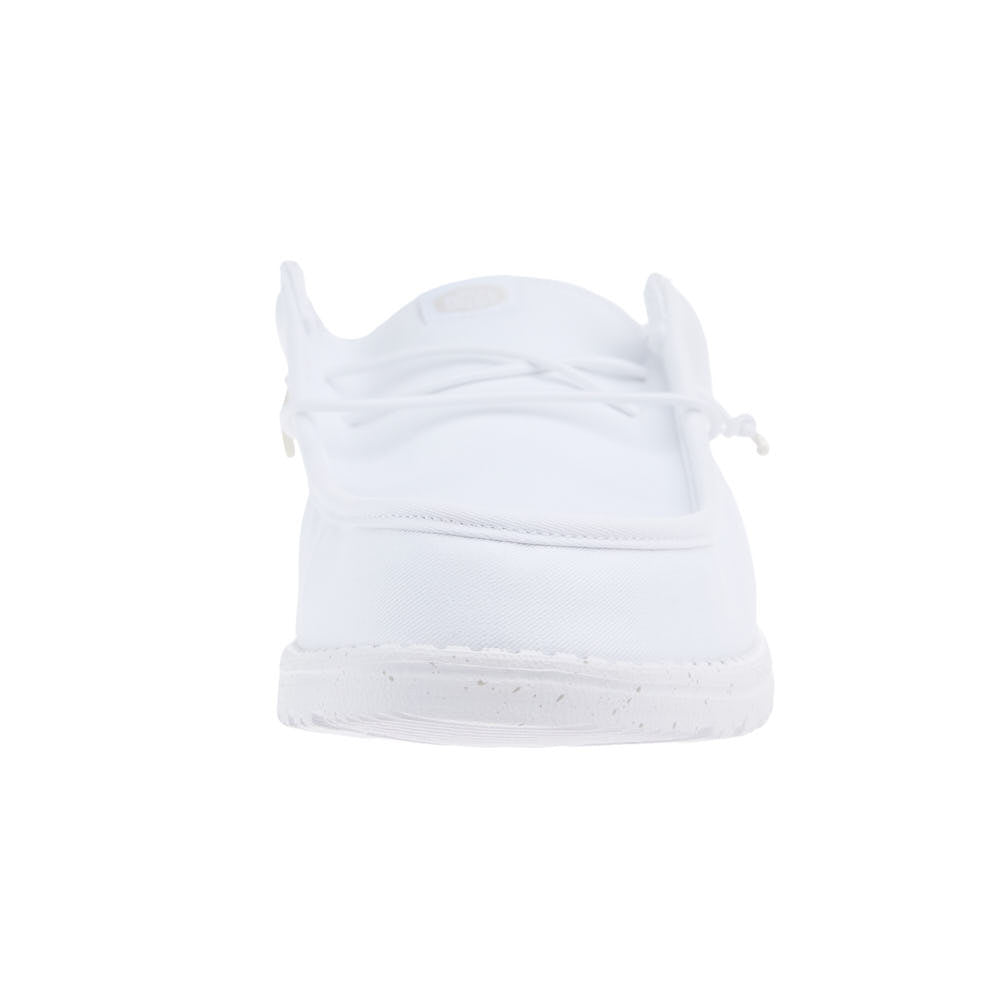 Hey Dude Men's Wally Slip On White Casual Shoe