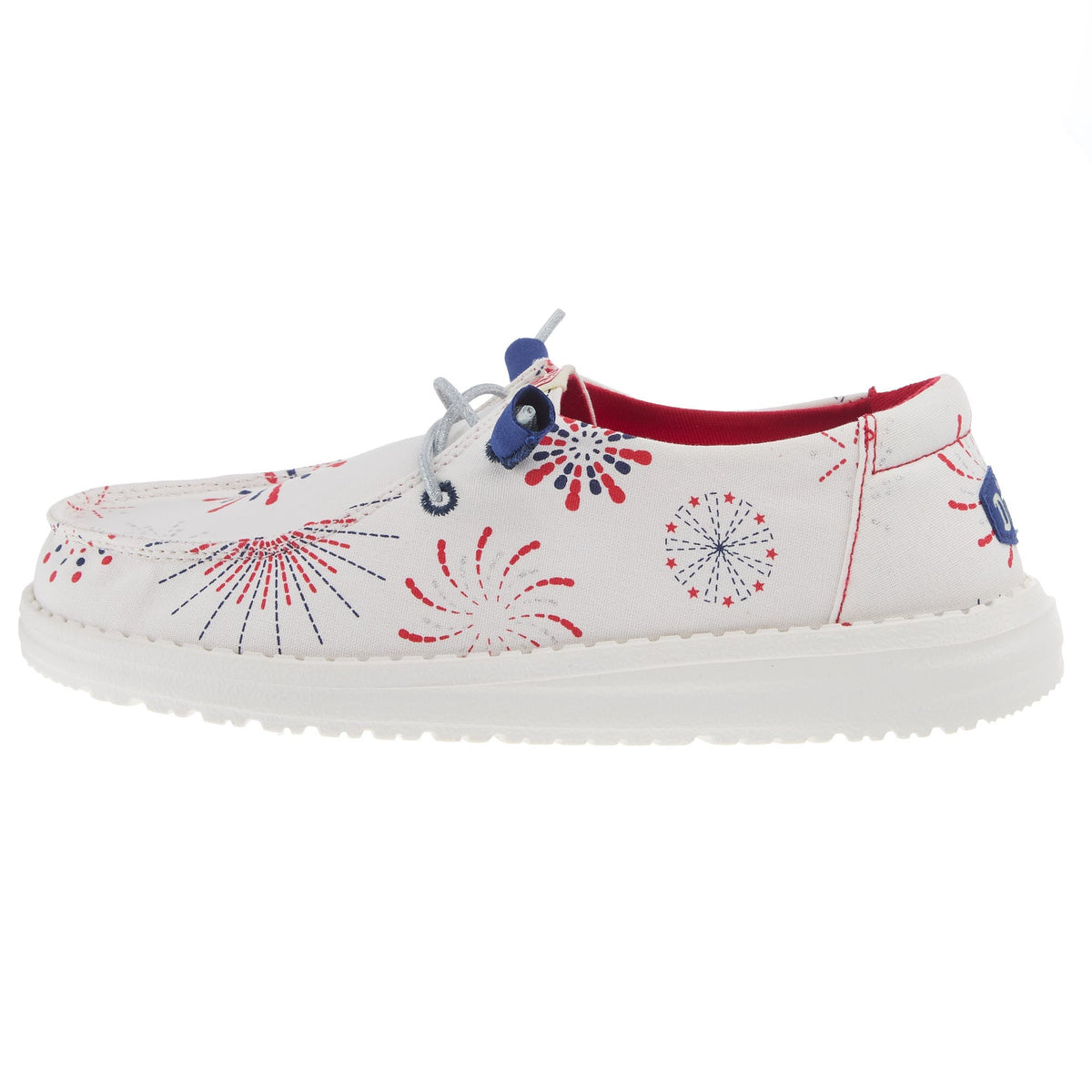 Hey Dude Womens Wendy Fireworks Casual Shoe