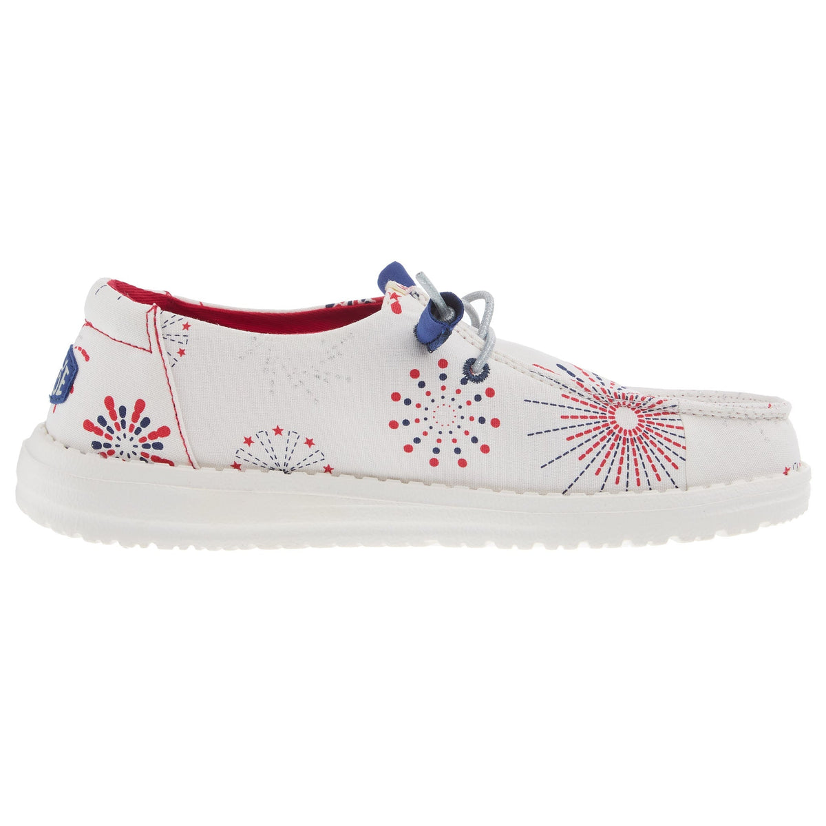 Hey Dude Womens Wendy Fireworks Casual Shoe