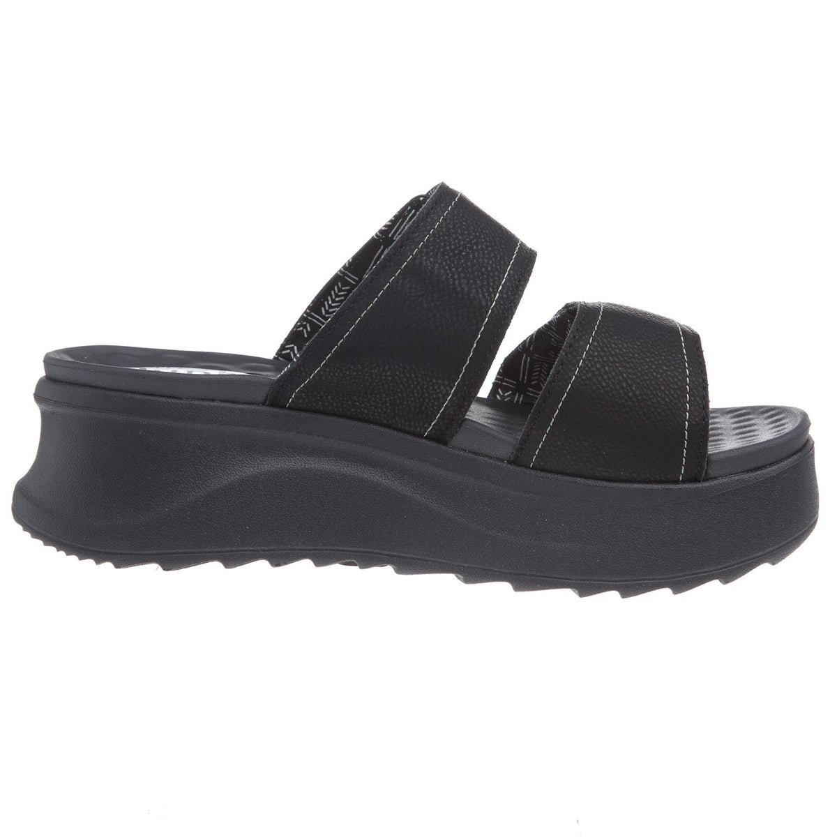 Hey Dude Women`s Delray Slide Black Sandal
