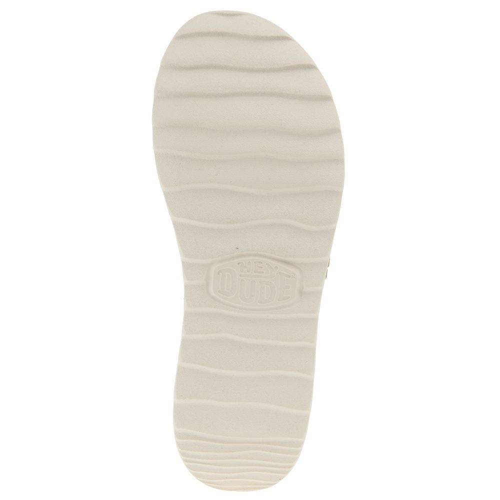 Hey Dude Womens Delray Slide Tan Sandal