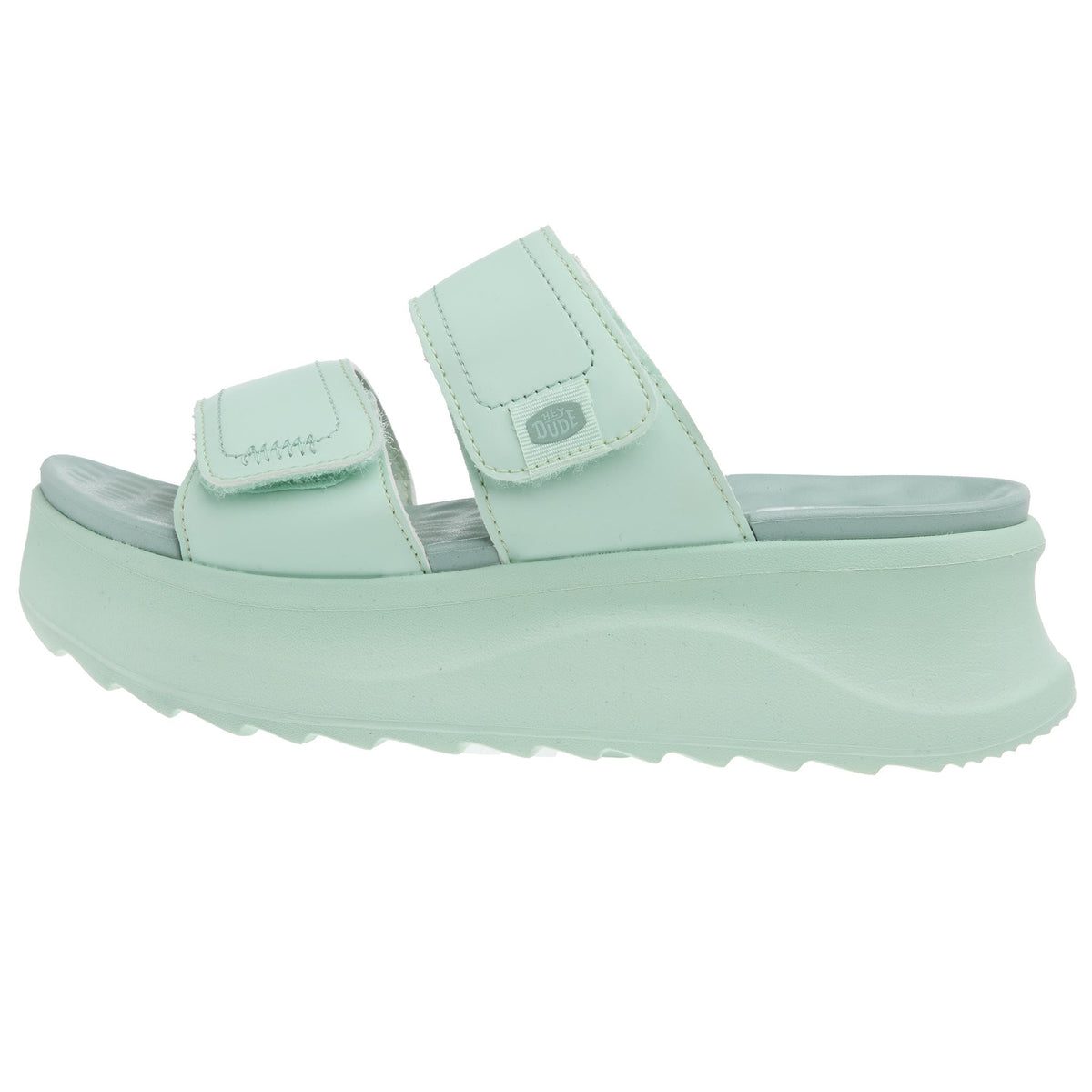 Hey Dude Women`s Delray Slide Mono Teal Sandal