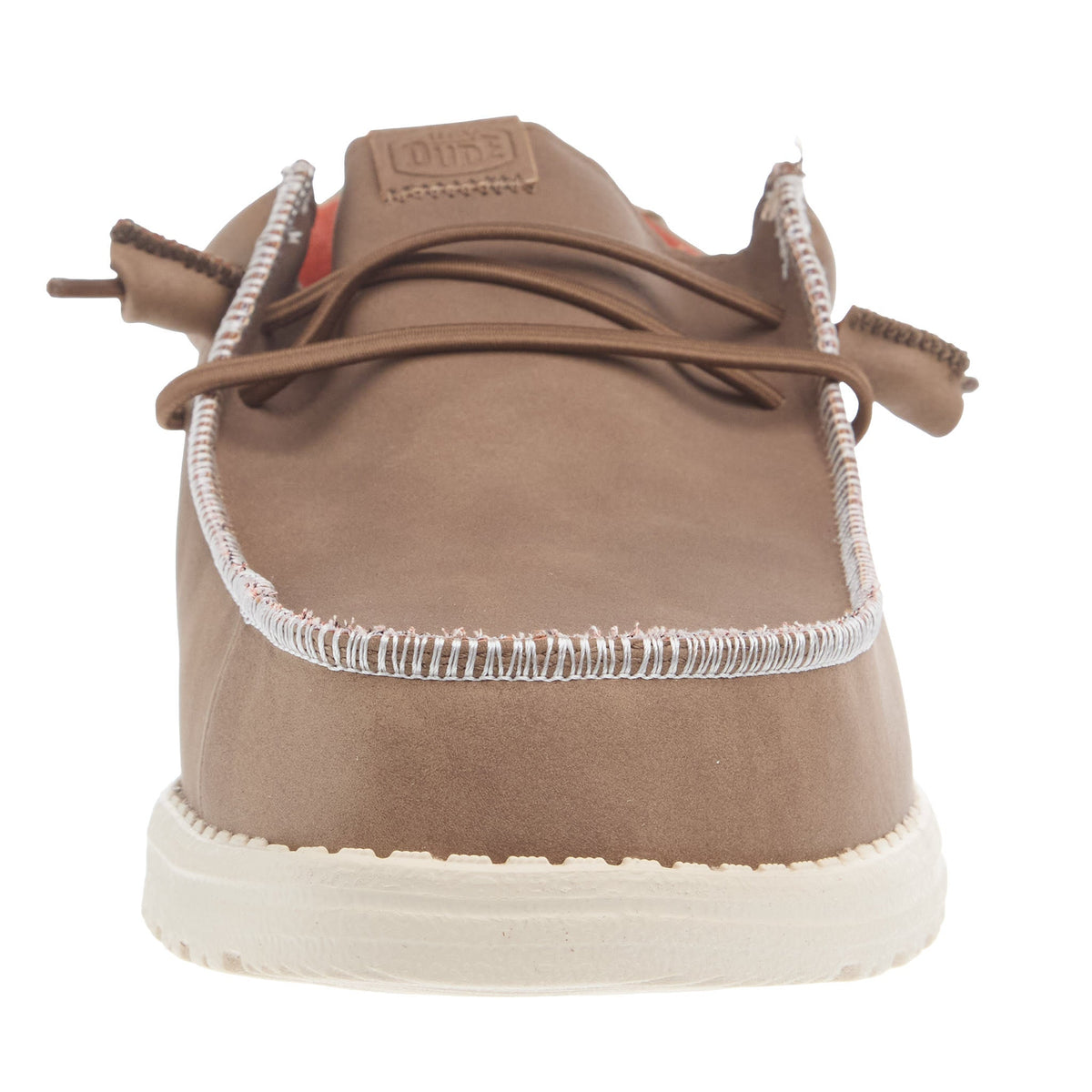Hey Dude Men's Wally Fabricated Leather Wide Casual Shoe