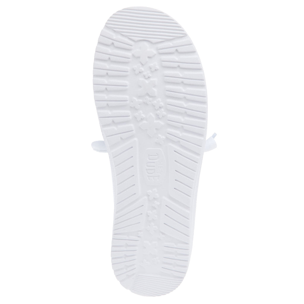 Hey Dude Women`s Wendy Slip Mono White Casual
