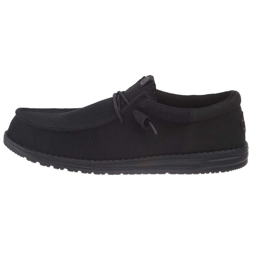 Hey Dude Men's Wally Funk Mono Black Wide