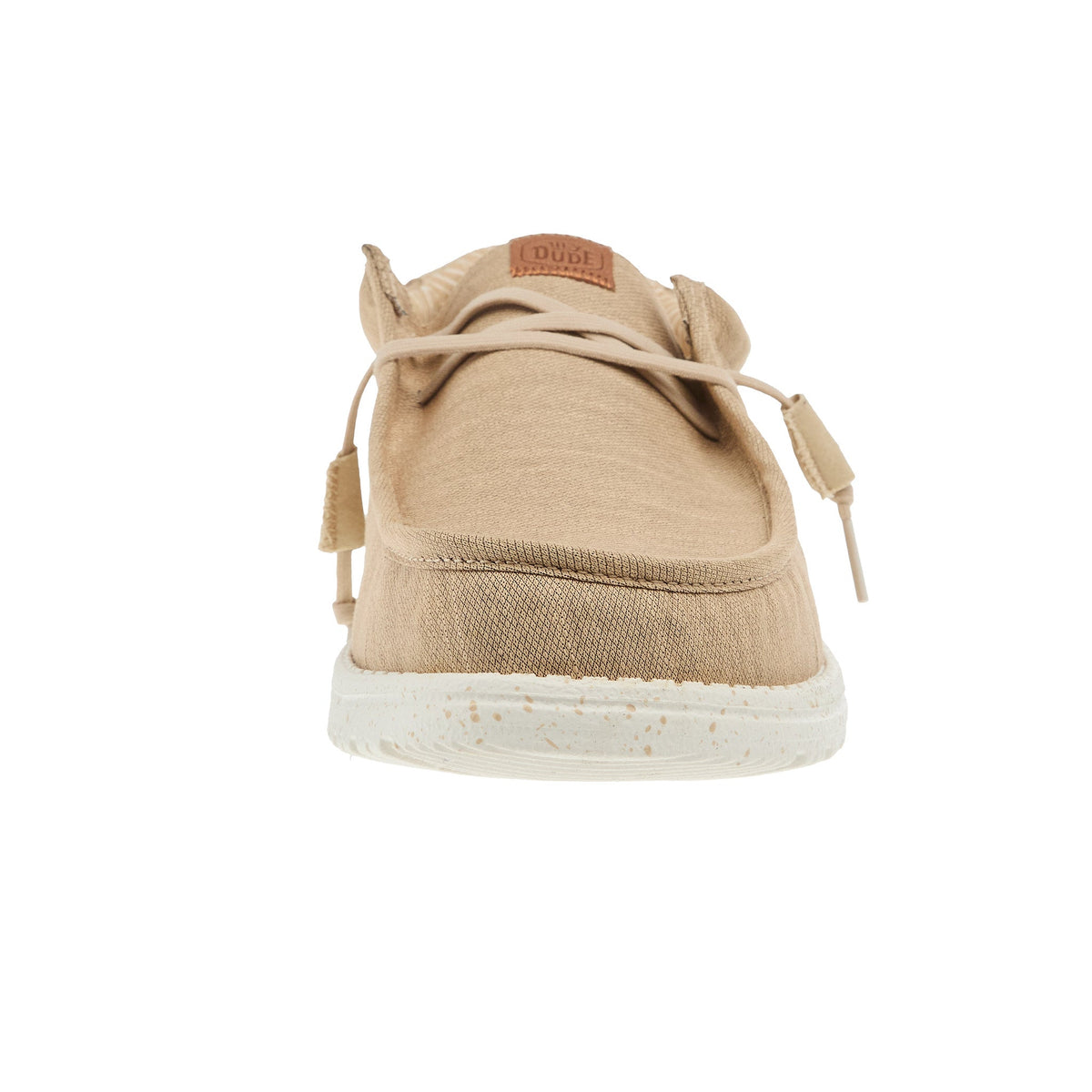 Hey Dude Mens Wally Elevated Basic Khaki Shoe