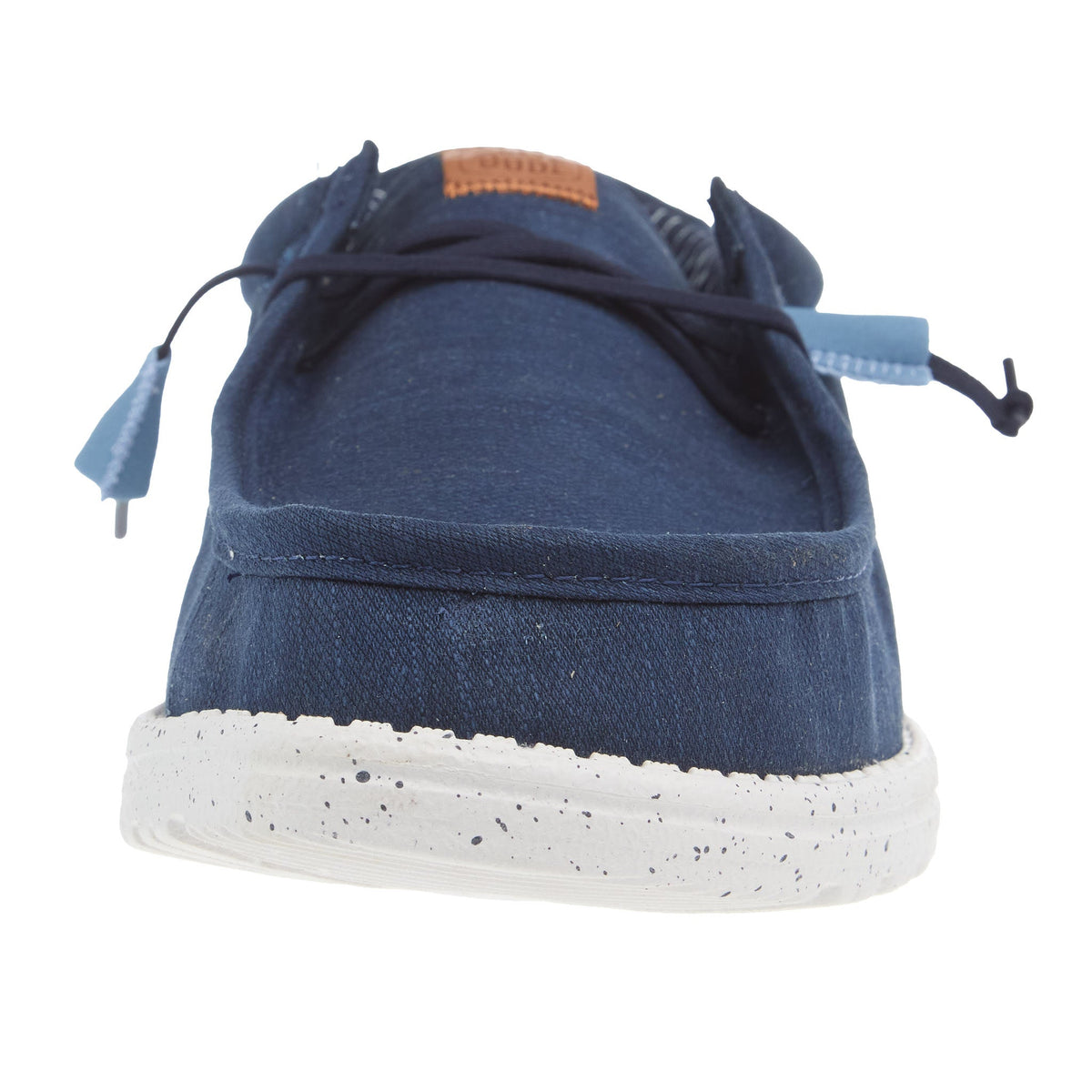 Hey Dude Men's Wally Elevated Basic Navy Casual Shoe
