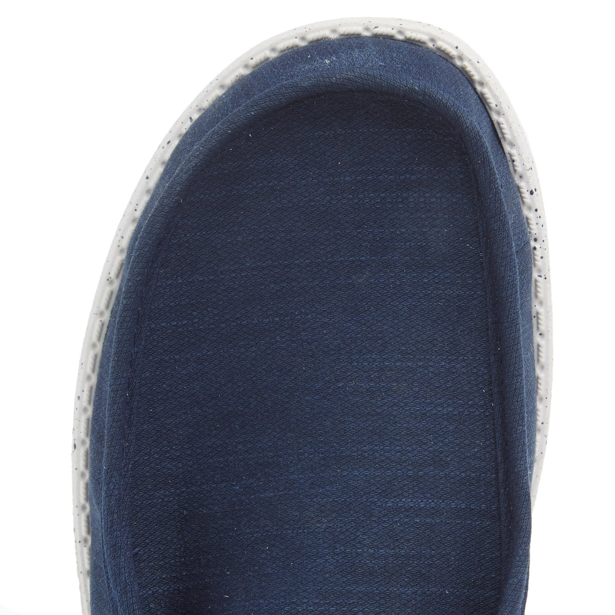 Hey Dude Men's Wally Elevated Basic Navy Casual Shoe