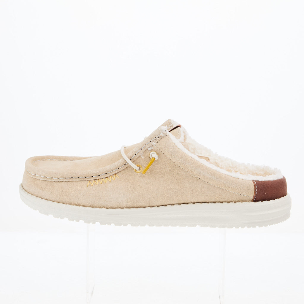 Hey Dude Mens Wally Warmth Tan Casual Shoe