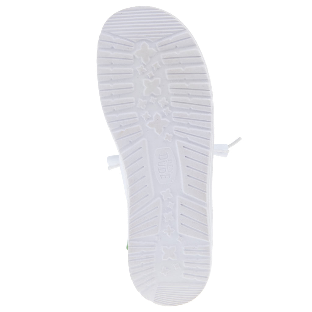 Hey Dude Womens Wendy Stretch Mesh White Casual