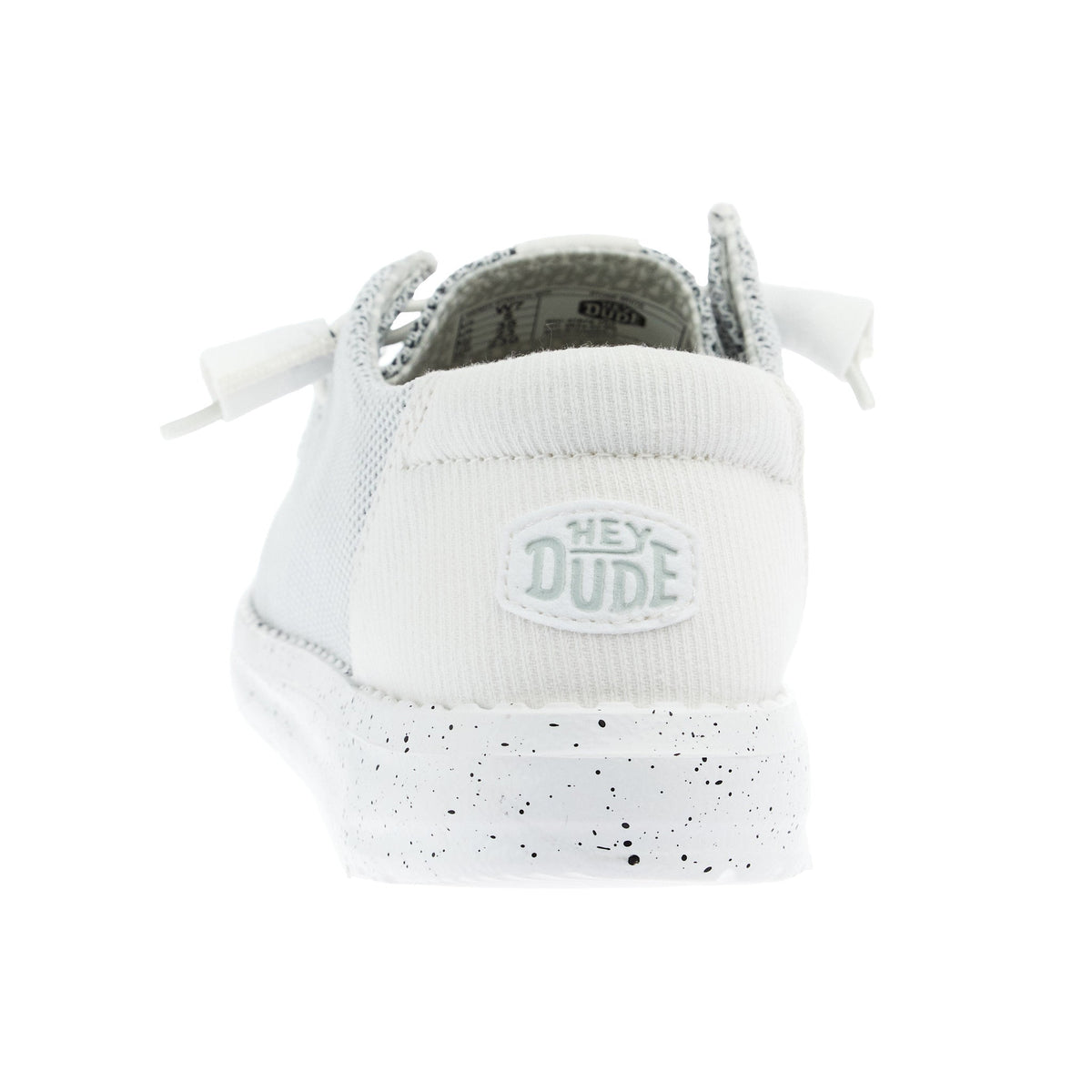 Hey Dude Women`s Stone White Wendy Stretch Sox Casual