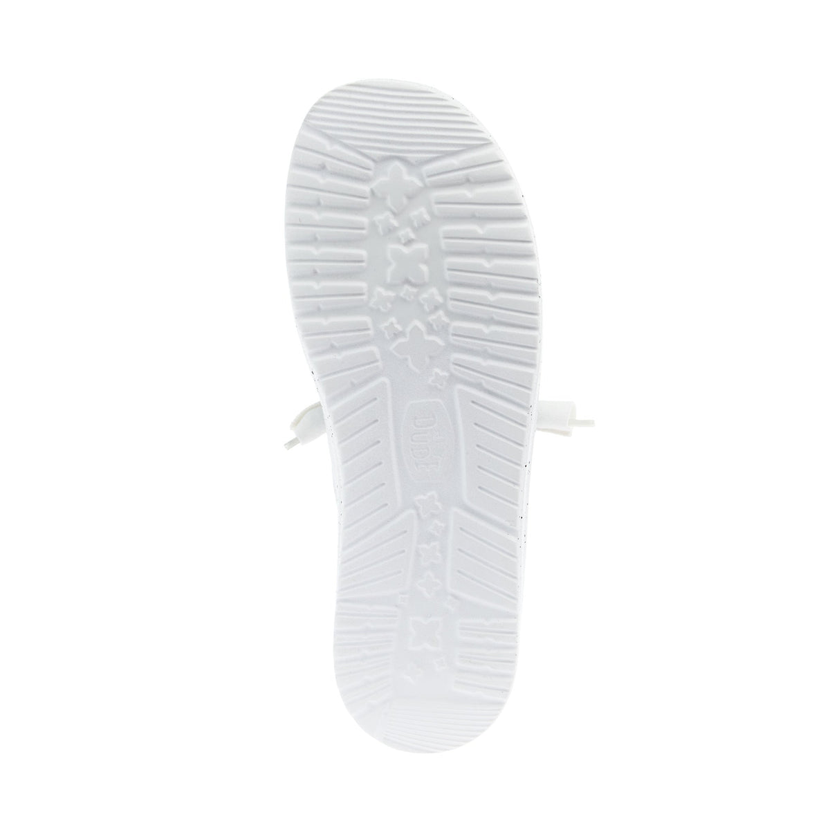 Hey Dude Women`s Stone White Wendy Stretch Sox Casual