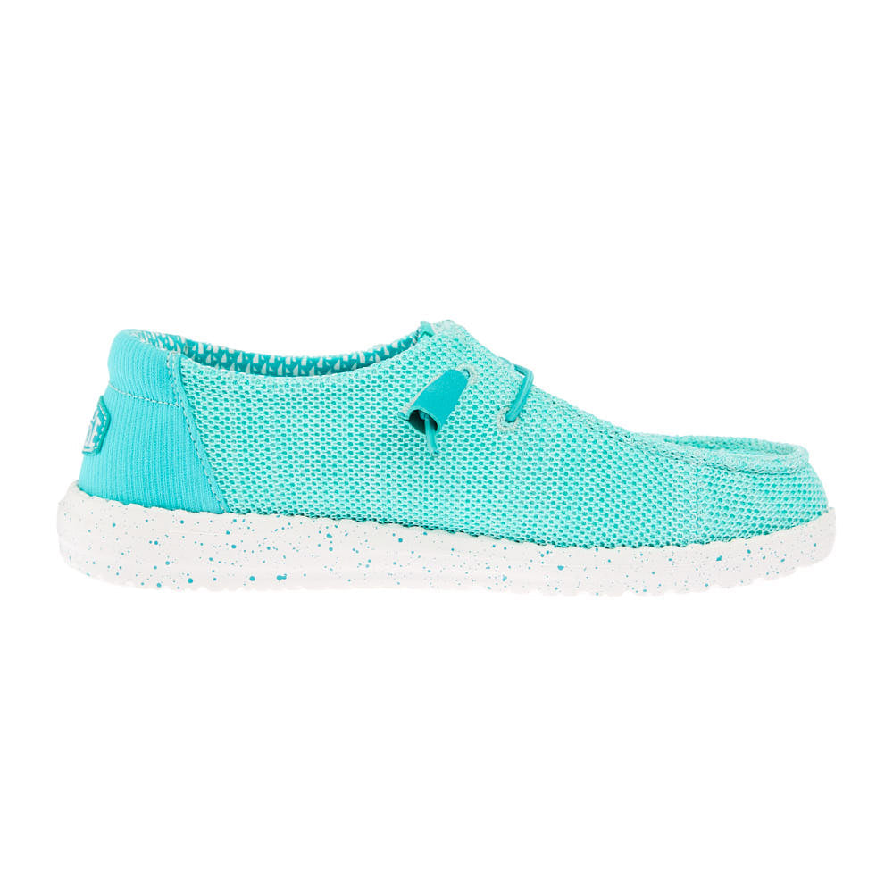 Hey Dude Women`s Ceramic Blue Wendy Stretch Sox Casual