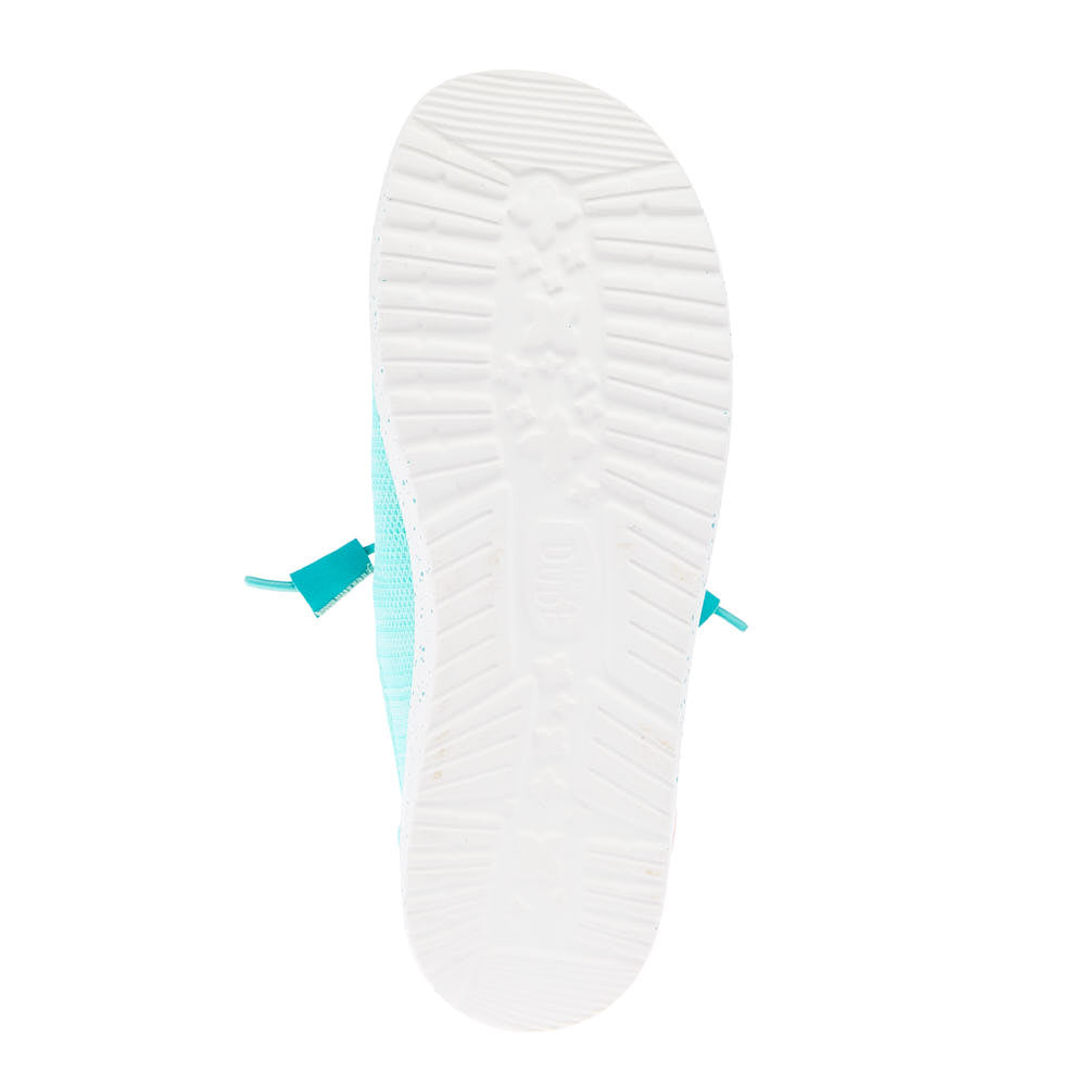 Hey Dude Women`s Ceramic Blue Wendy Stretch Sox Casual